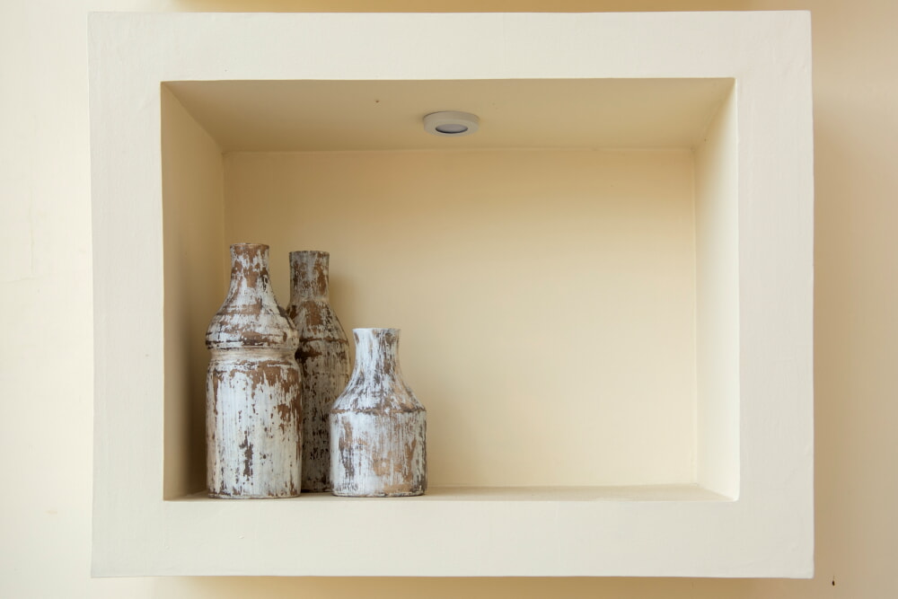 Sütün & Şömine & Raf