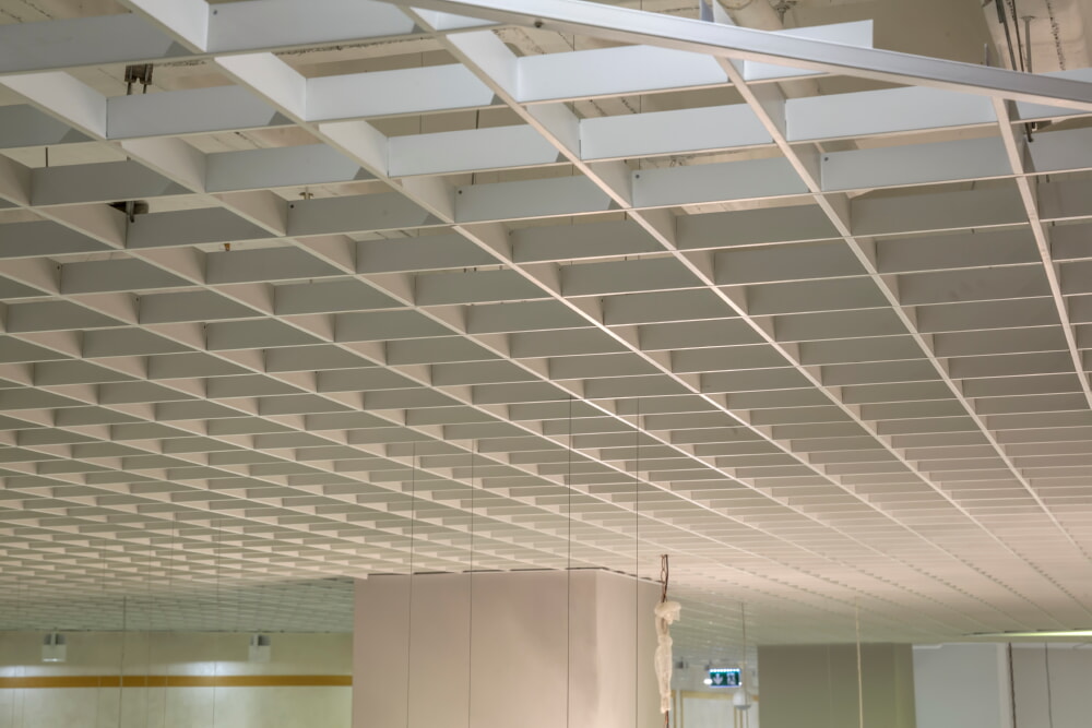 Metal & Taşyünü Asma Tavan